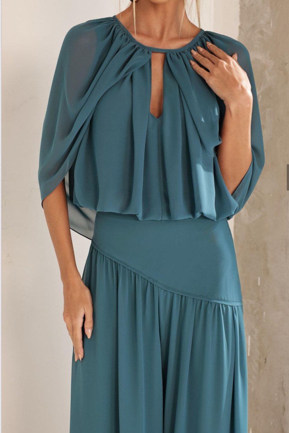 CONJUNTO NEW YORK BLUSA E CALÇA FLUÍDA - VERDE TOPÁZIO