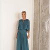 CONJUNTO NEW YORK BLUSA E CALÇA FLUÍDA - VERDE TOPÁZIO