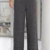 CONJUNTO ADELE REGATA E CALÇA TRICÔ - CHUMBO