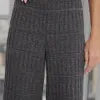 CONJUNTO ADELE REGATA E CALÇA TRICÔ - CHUMBO