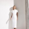VESTIDO MIDI AYLA VAZADO COSTAS - BRANCO