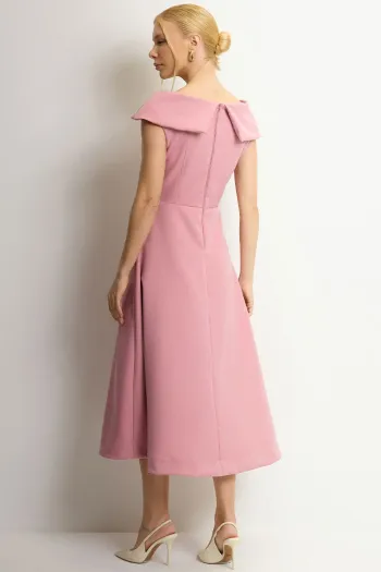 VESTIDO ANTÔNIA MIDI - ROSÉ