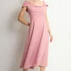 VESTIDO ANTÔNIA MIDI - ROSÉ