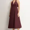 VESTIDO FILOMENA MIDI - VINHO