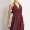 VESTIDO FILOMENA MIDI - VINHO