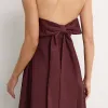 VESTIDO FILOMENA MIDI - VINHO