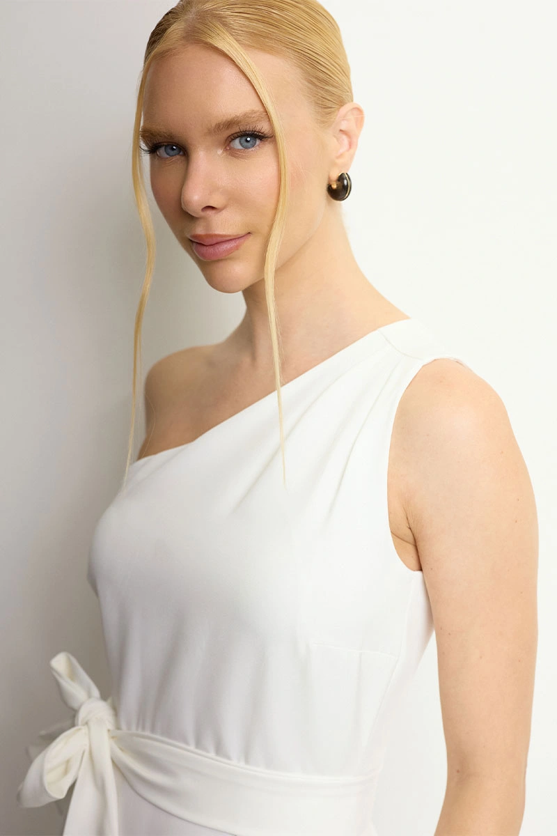 VESTIDO SAFIRA MIDI - OFF WHITE