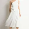 VESTIDO SAFIRA MIDI - OFF WHITE