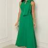 VESTIDO IOLANDA MIDI - VERDE