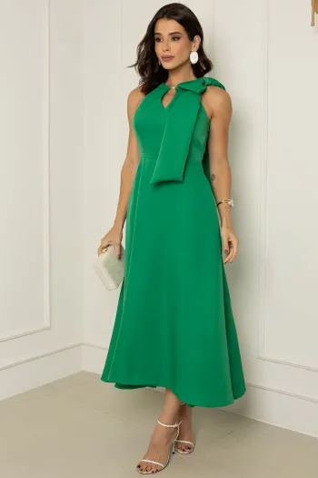 VESTIDO IOLANDA MIDI - VERDE