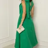 VESTIDO IOLANDA MIDI - VERDE