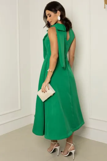 VESTIDO IOLANDA MIDI - VERDE