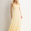 VESTIDO MAISA LONGO CHIFFON - AMARELO