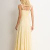 VESTIDO MAISA LONGO CHIFFON - AMARELO
