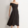 VESTIDO ANTÔNIA MIDI - PRETO