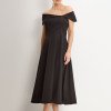 VESTIDO ANTÔNIA MIDI - PRETO