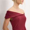 VESTIDO ANTÔNIA MIDI - VINHO