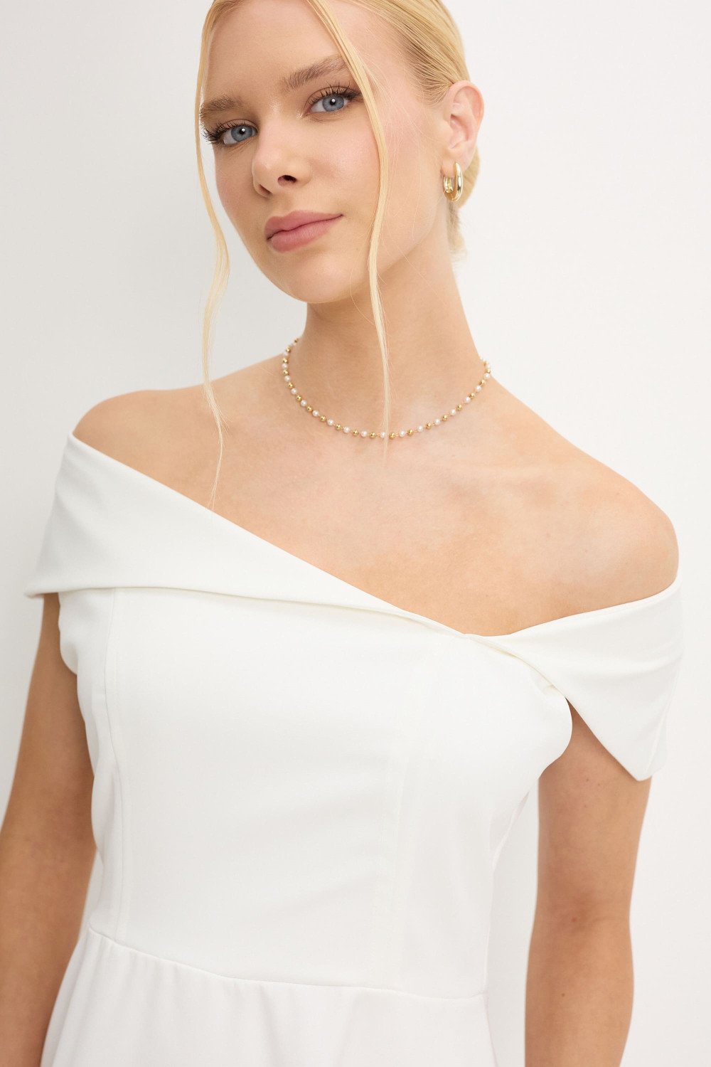 VESTIDO ANTÔNIA MIDI - OFF WHITE