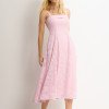 VESTIDO LOREN BORDADO ALÇA E BOLSOS - ROSA