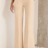 CONJUNTO LONDRES ALFAITARIA BLUSA OMBRO A OMBRO - AREIA