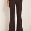 CONJUNTO LONDRES ALFAITARIA BLUSA OMBRO A OMBRO - CAFÉ