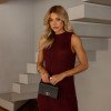 CONJUNTO MILÃO TRICÔ BLUSA ALONGADA - MARSALA