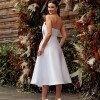 VESTIDO MARINA T.Q.C MIDI ZIBELINE NOIVINHAS - OFF WHITE