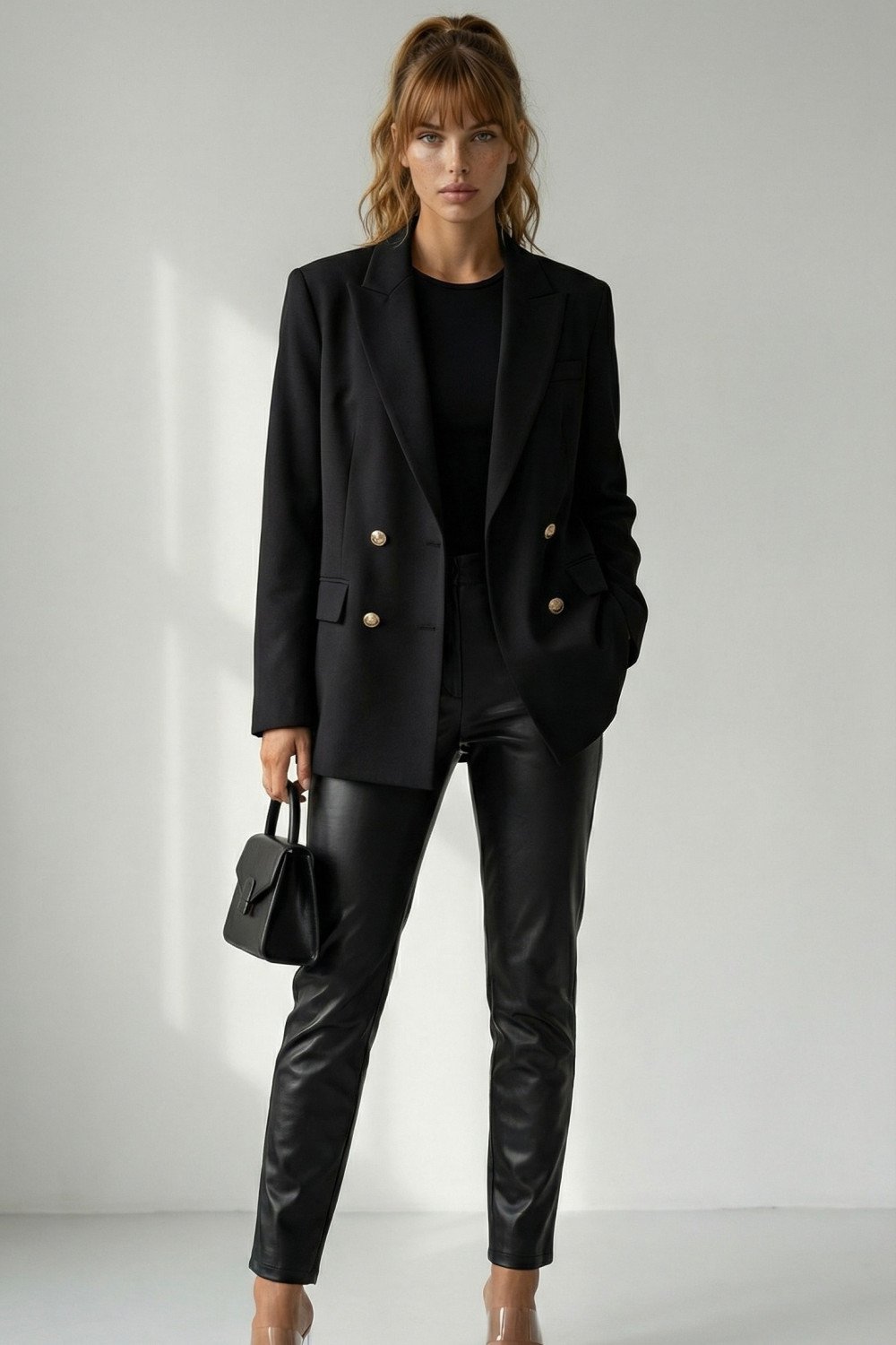 BLAZER LETICIA ALFAIATARIA FINESSE - PRETO