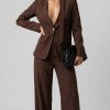 CONJUNTO ÁGATA ALFAIATARIA FINESSE - MARROM