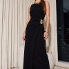 VESTIDO SABRINA ALFAIATARIA MIDI WILDNESSE - PRETO