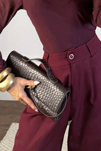 CALÇA CHLOE ALFAIATARIA PANTALONA SOUL - MARSALA