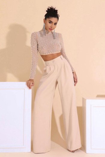 CALÇA CHLOE ALFAIATARIA PANTALONA SOUL - AREIA