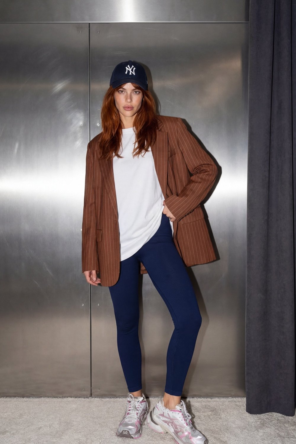 CALÇA LEGGING PIETRA POLIAMIDA WILDNESSE - AZUL 