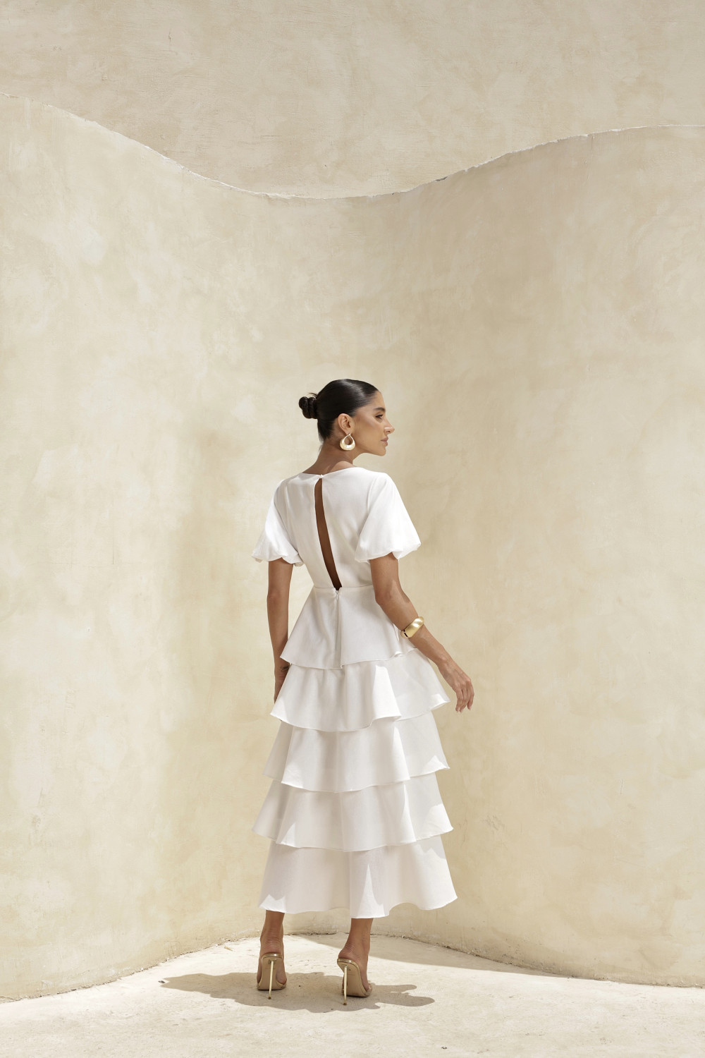 VESTIDO LU CAMADAS - BRANCO