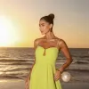 VESTIDO LONGO CREPE SILK LIMA - DÉBORA