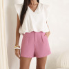 SHORTS CINTIA ANFAIATARIA PREGAS - PINK