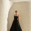 VESTIDO MIDI HELENA SAIA ASSIMÉTRICA - PRETO