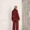 CONJUNTO FILIPA BLAZER E CALÇA LINHO - MARSALA
