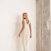 CONJUNTO MÔNICA BLUSA E CALÇA MONTARIA - AREIA