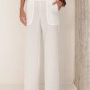 CONJUNTO PALOMA BLUSA E CALÇA VIÉS - OFF WHITE