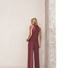 CONJUNTO PALOMA BLUSA E CALÇA VIÉS - TERRACOTA