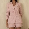 BLAZER LISTRADO LAURA - ROSA