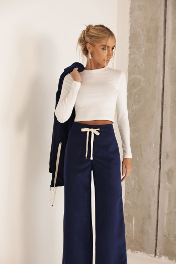 BLUSA MANGA LONGA MARCIELLE - OFF WHITE