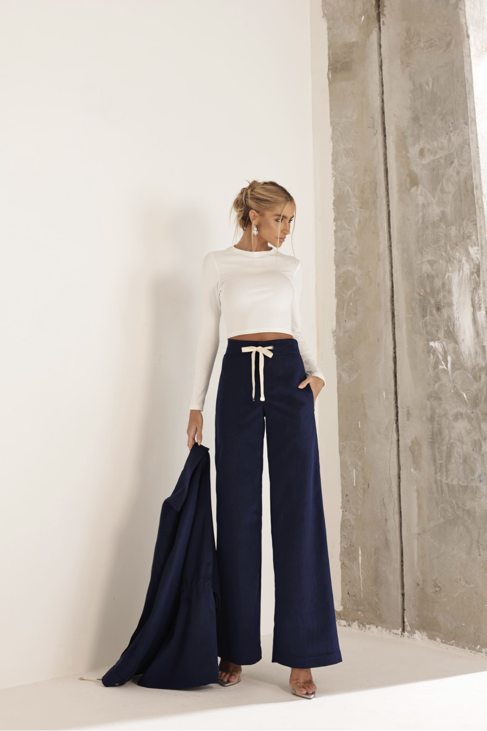 BLUSA MANGA LONGA MARCIELLE - OFF WHITE