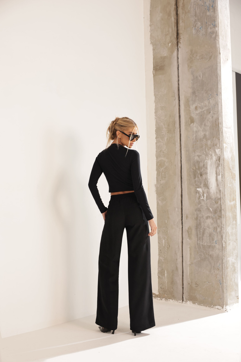 BLUSA MANGA LONGA MARCIELLE - PRETO