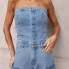 MACACÃO JEANS CARGO SAFIRA - JEANS CLARO