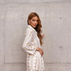 CONJUNTO CAMISA E SHORT LAISE BRUNA - DOURADO