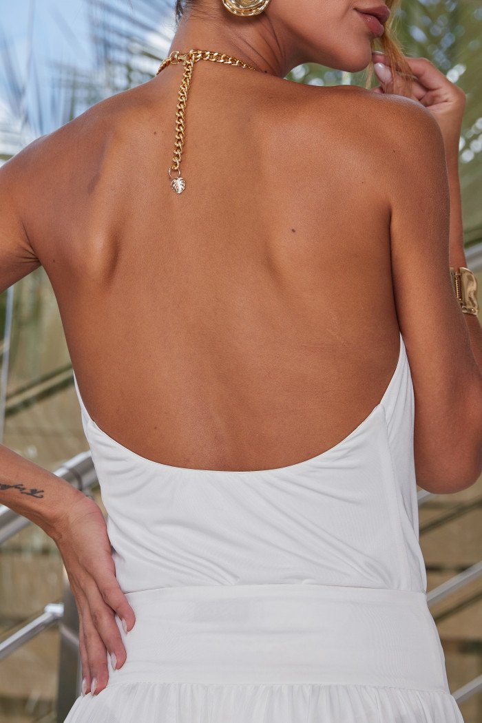 CONJUNTO BODY E CALÇA PARIS - OFF WHITE