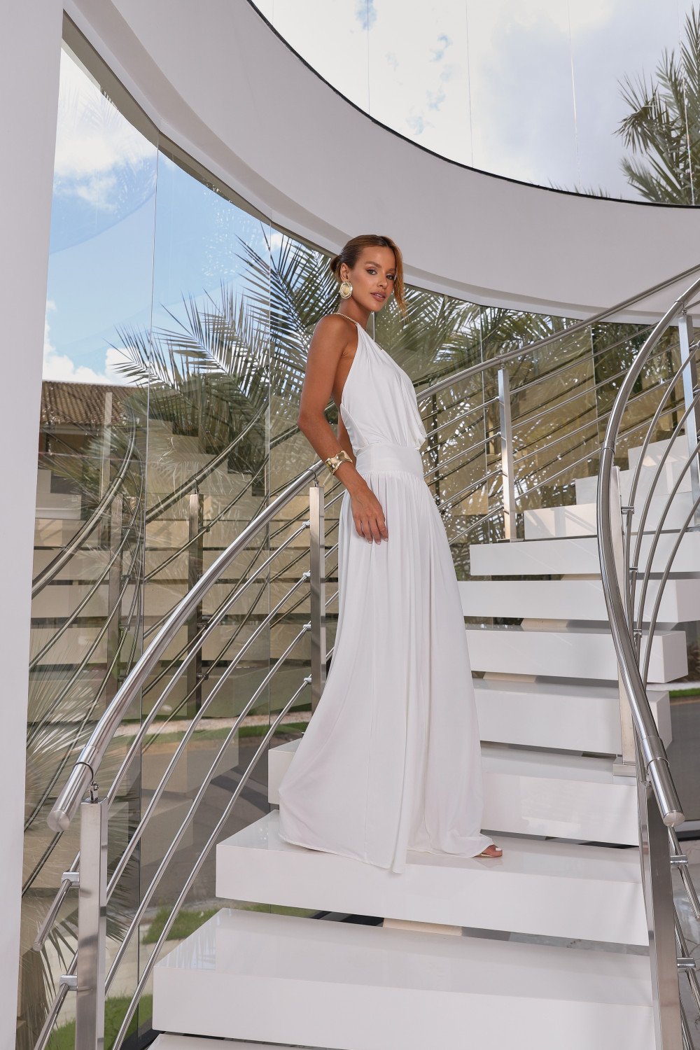 CONJUNTO BODY E CALÇA PARIS - OFF WHITE