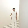MACACÃO PALA PESPONTADO SOLANGE - OFF WHITE